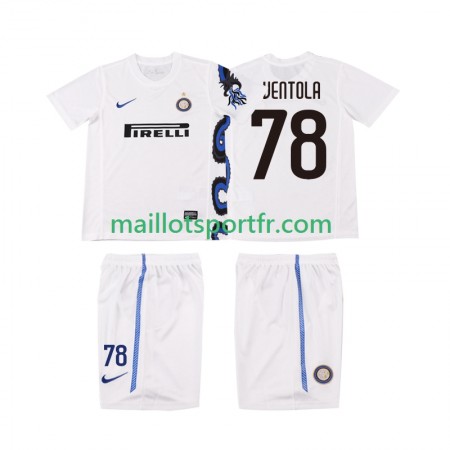 Maillot de Foot Inter Milan VENTOLA 78 2010 2011 Retro Enfant Exterieur